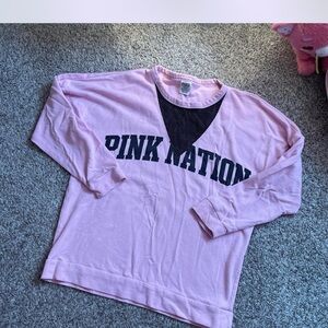 Pink Nation Long Sleeve Shirt